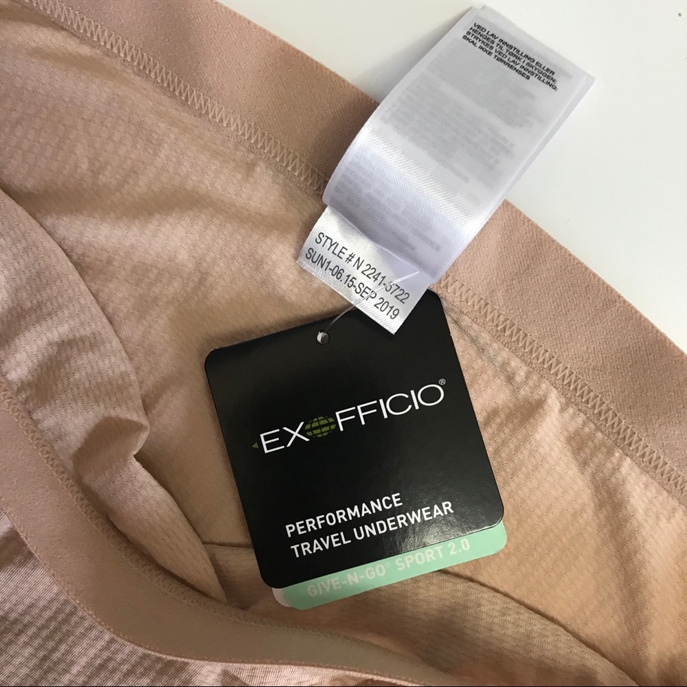 NWT Exofficio Womens Performance Travel Underwear